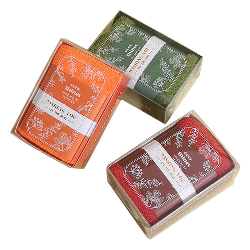Hand Gift Towel Coral Fleece Creative Gift Waist Seal Gift Box Towel Event Wedding Ceremony