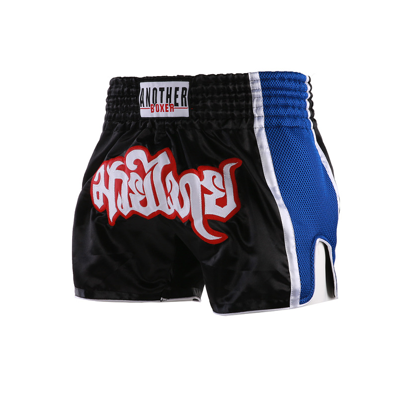 Picture of New Mesh Muay Thai Shorts Strong and Durable Simple and Beautiful Boxing Fighting Training Shorts Children Adult