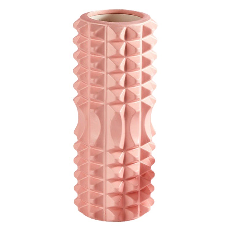 Factory sales hollow yoga column Mace EVA foam shaft muscle relaxer fitness massage stick roller barrel