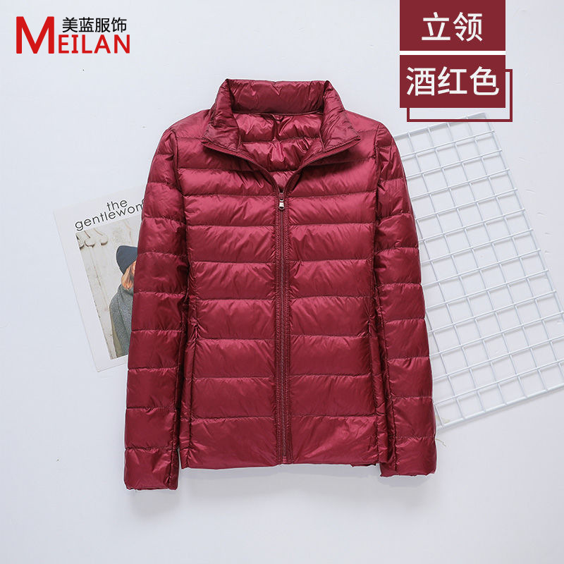 Picture of Women's down Jacket 2025 New Short Style Lightweight Thickened Warm Slim Fit Korean Style White Duck down Fashion Coat Wholesale