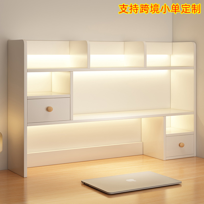 Bookshelf, desktop shelf, student home shelf, desk storage shelf, bedroom cabinet, simple multi-layer small bookcase