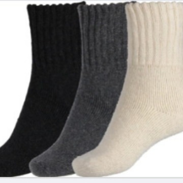 Cross-border e-commerce solid color socks winter wholesale women's thick warm tube high socks foreign trade socks