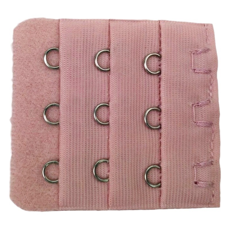 Underwear extension buckle small three-row buckle narrow three-row three-row buckle back buckle 4.5cm bra extension buckle without packaging