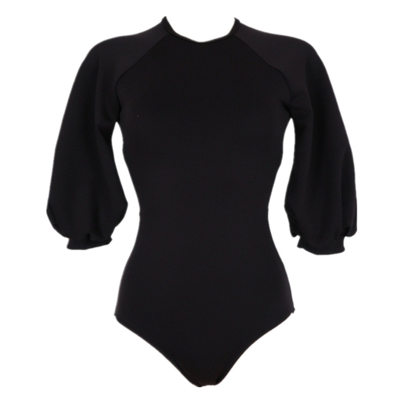 Korean Style Cross-Border Triangle One-Piece Swimsuit for Women, Fashionable New Style, Conservative Small Breasts, Belly-Covering, Slimming, Wholesale Vacation Swimsuit