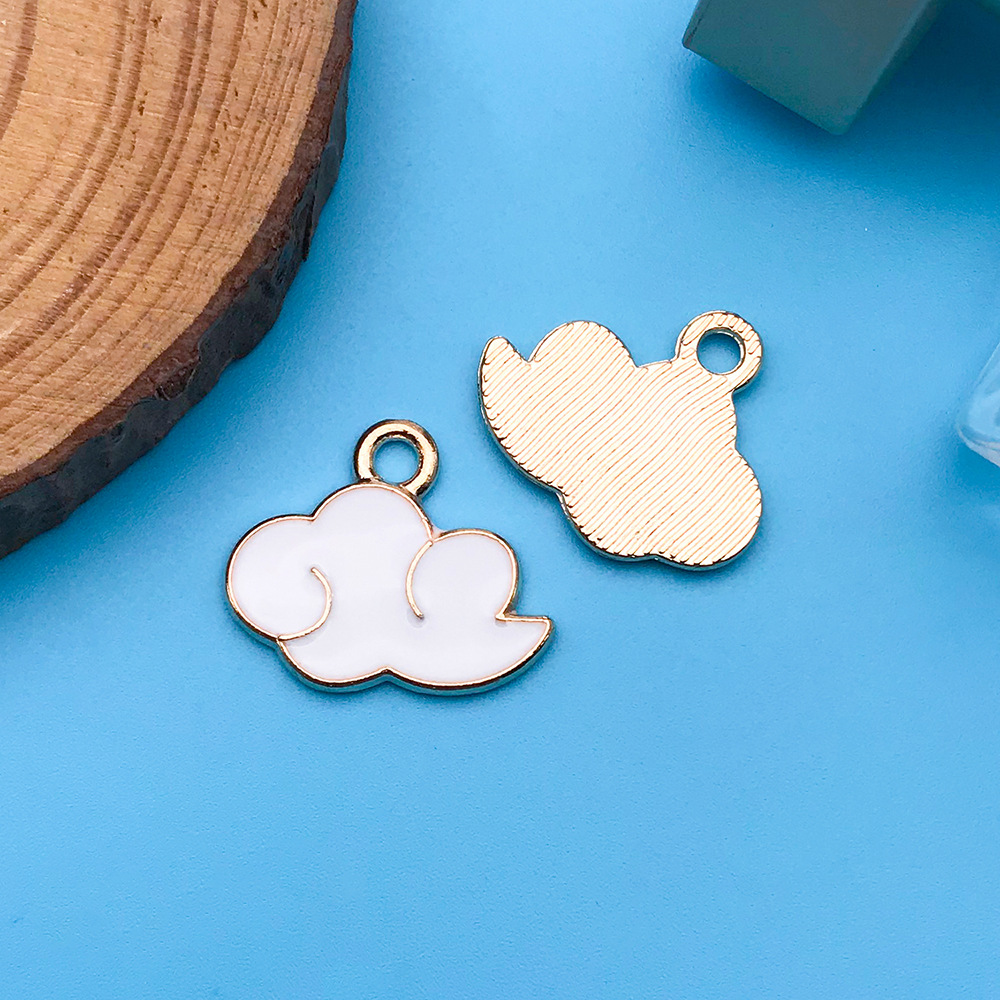 Picture of Mix 30 Color Cartoon Creative Drop Oil Jewelry Zinc Alloy Pendant DIY Earrings Necklace Pendant Jewelry Accessories