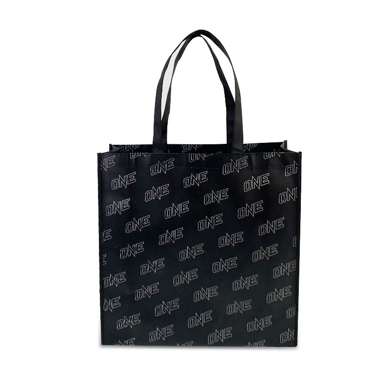 Film-coated non-woven bag waterproof packaging bag silk screen printing handbag environmental protection shopping bag gift bag color printing logo