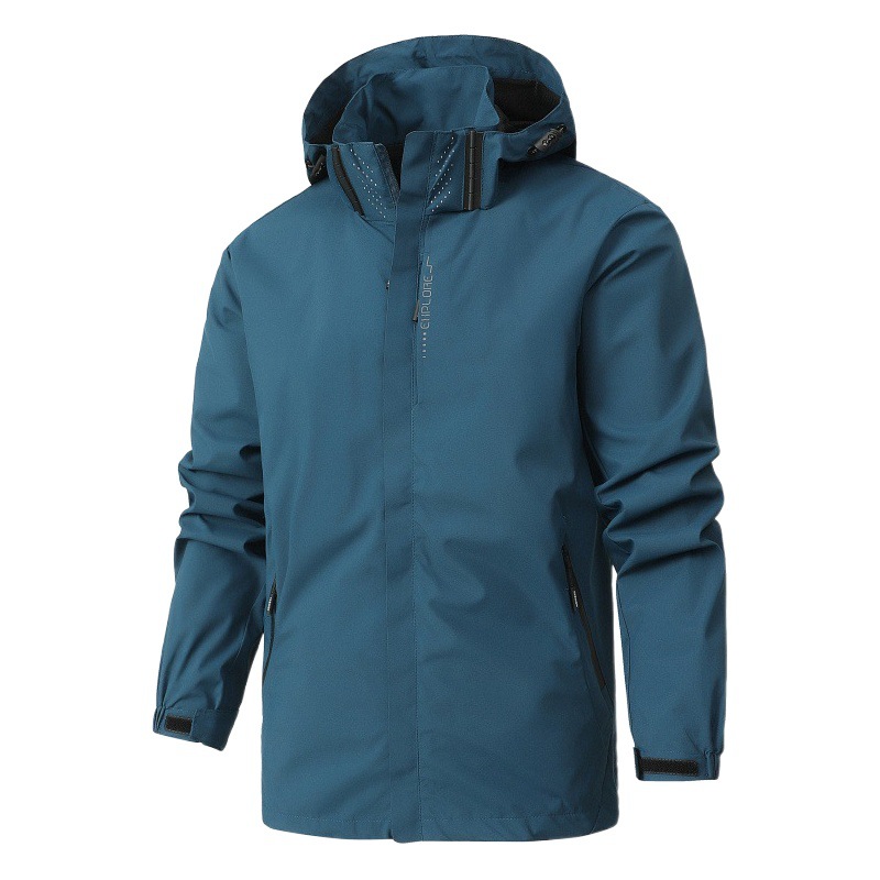 2024 Spring and Autumn Outdoor Thin Jacket for Men and Women Windproof Waterproof Cross-border Hot-selling Jacket Coat Printable Logo