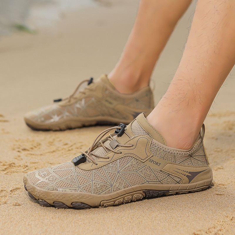 Five-Finger Shoes, Outdoor River Tracing Shoes, Couples Cross-Border Beach Shoes, Non-Slip Breathable Swimming Shoes, Amphibious Water Shoes, New