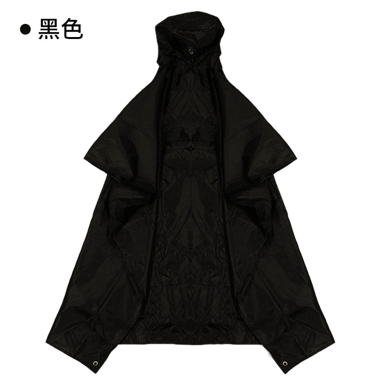 Picture of Three-in-one raincoat backpack outdoor mountaineering hiking conjoined poncho unisex multifunctional ultra-light foreign trade cross-border