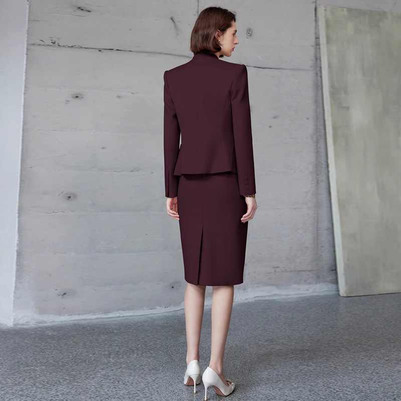 Picture of AD Ankora Red Suit dress Two-Piece Women's Business Wear 2024 New Civil Servant Work Clothes Autumn