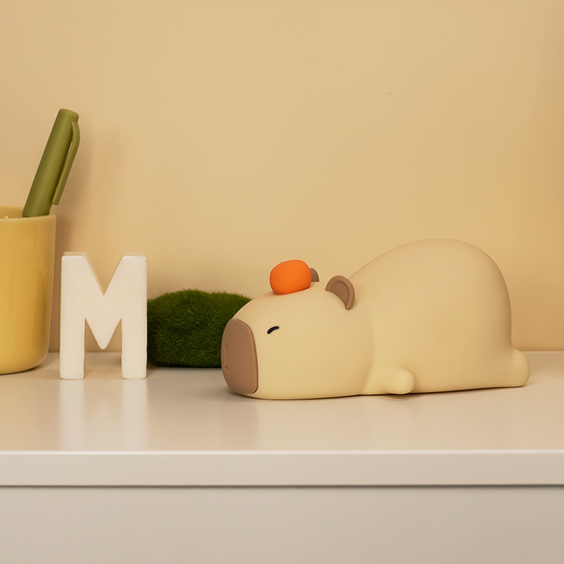Kapibala Night Light Cross-Border Amazon Rechargeable Night Light Guinea Pig Night Light Ambient Light