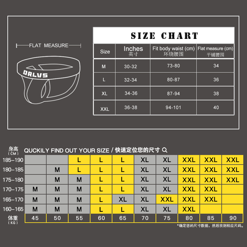 Picture of ORLVS Trendy Brand Foreign Trade New Men's Underwear Sexy Thongs Low Waist Sexy Double Belt Rear Empty gayOR166