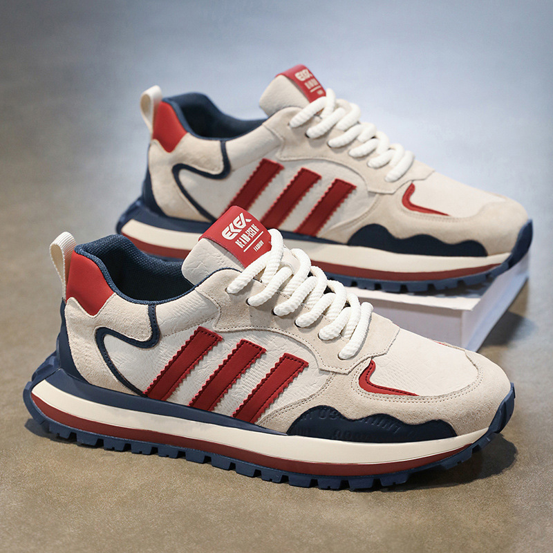 Men's Trendy Torre Shoes 2025 Cross-border New Fashion Lightweight Men's Shoes Leather Versatile Men's Casual sneaker