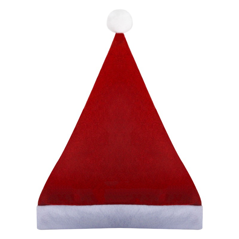 Christmas hat ordinary non-woven Christmas decorations hat children adult Christmas hat festival manufacturer