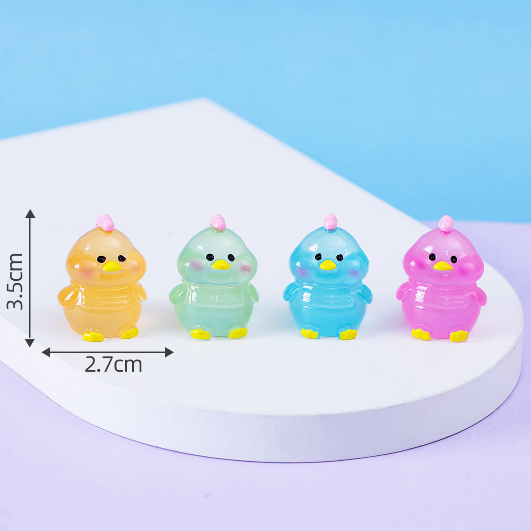 Picture of Micro landscape creative cute luminous twelve zodiac animal doll decoration accessories car desktop small ornaments
