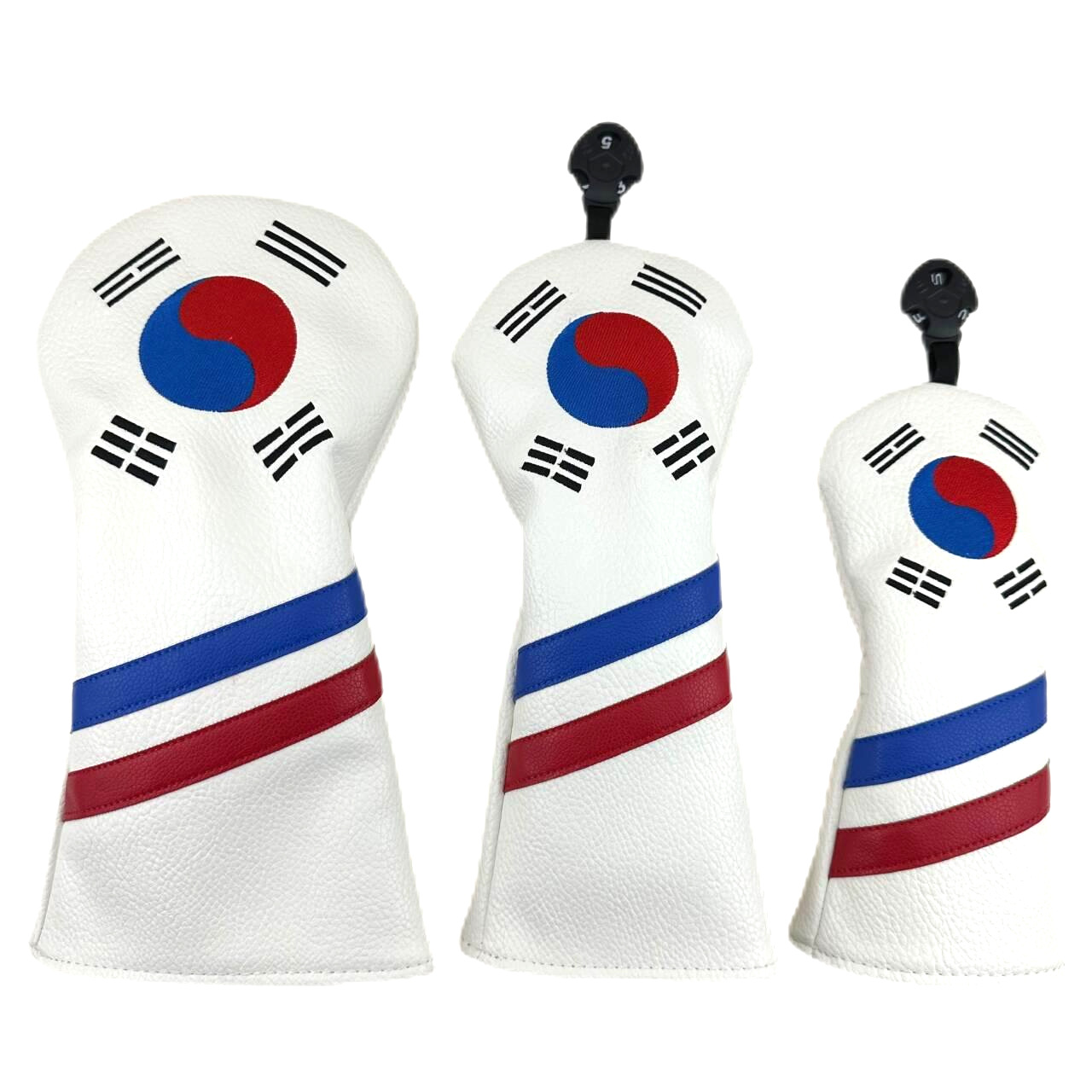 Golf South Korea Flag Wooden Pole Set 135 Chicken Leg Unisex Golf Products