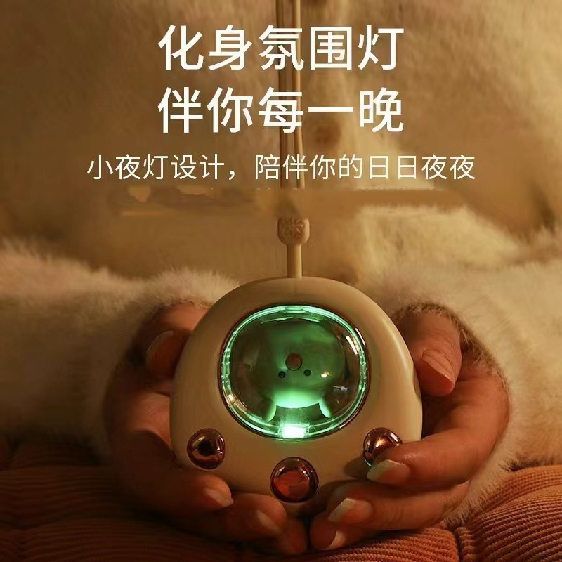 Picture of New Cat Claw Hand Warmer USB Charging Cute Pet Portable Cute Cat Claw Hand Warmer Double-Sided Portable Explosion-Proof Winter