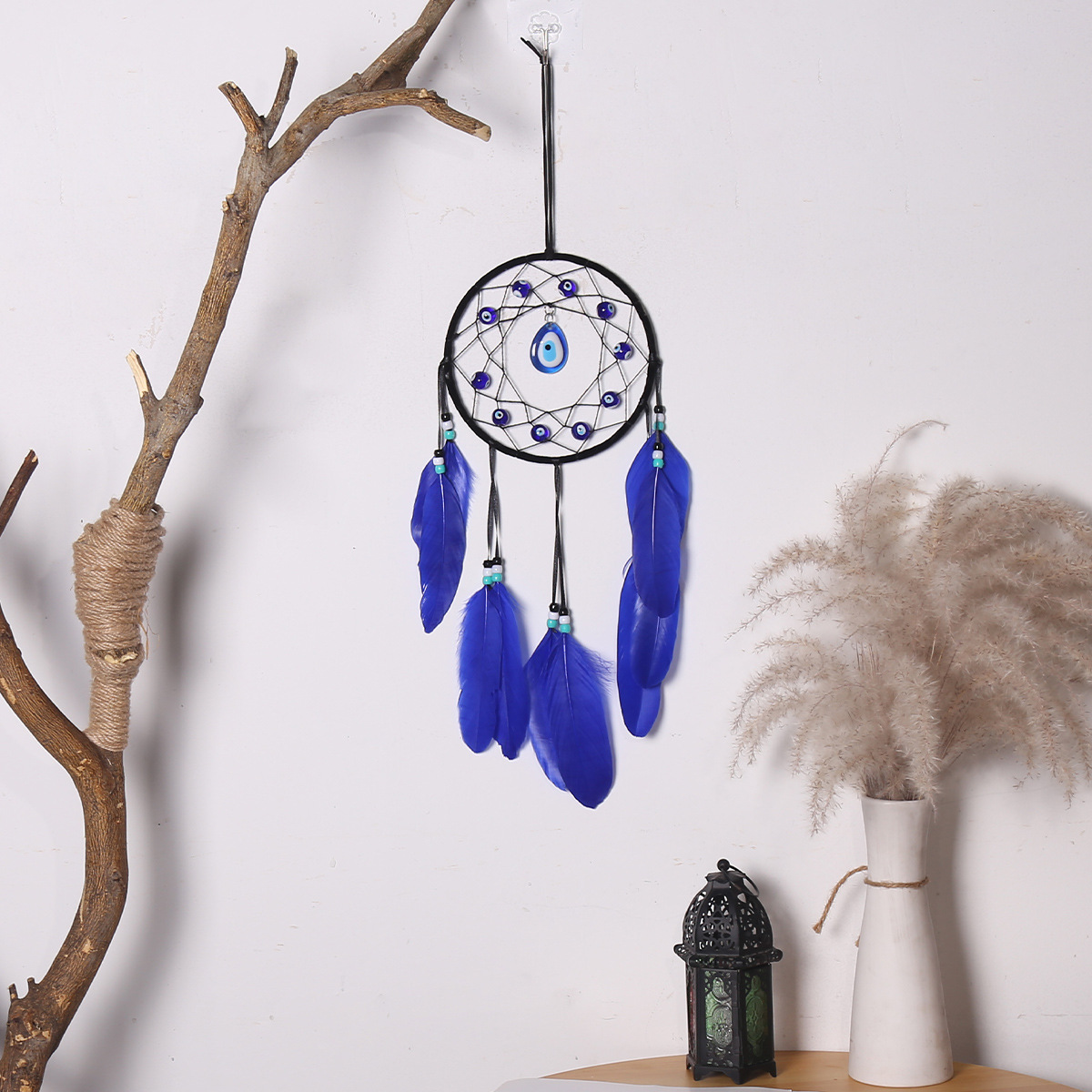 Picture of Devil's Eye dream catcher holiday gift home decoration wall hanging bedroom bedside wall decoration pendant dream catcher