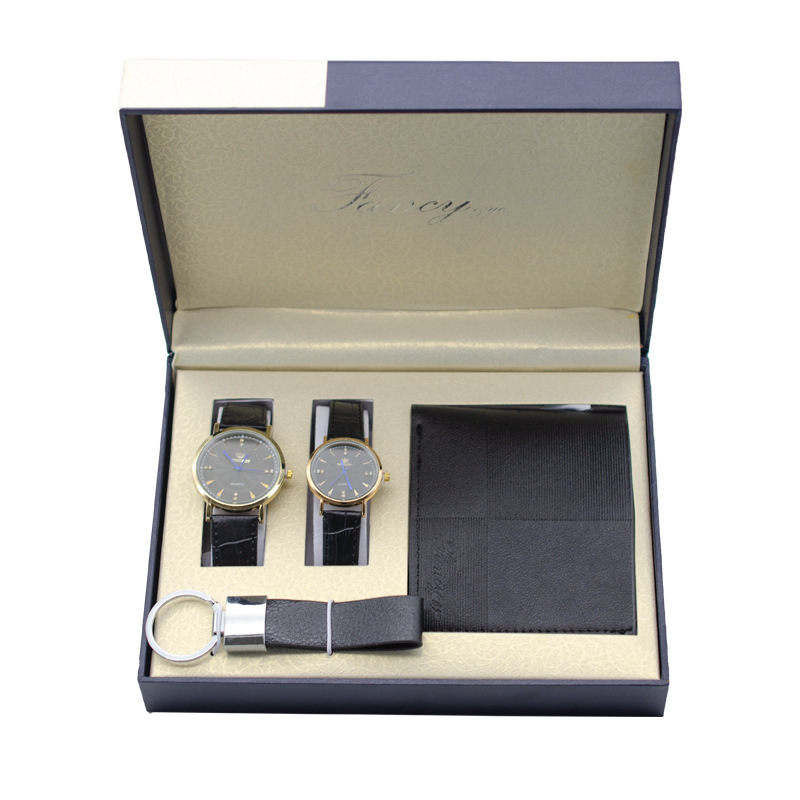 Picture of Cross-border Gift Valentine's Day Gift Set Wallet Keychain Pen Creative Practical Men's Accompanying Gift Business suit
