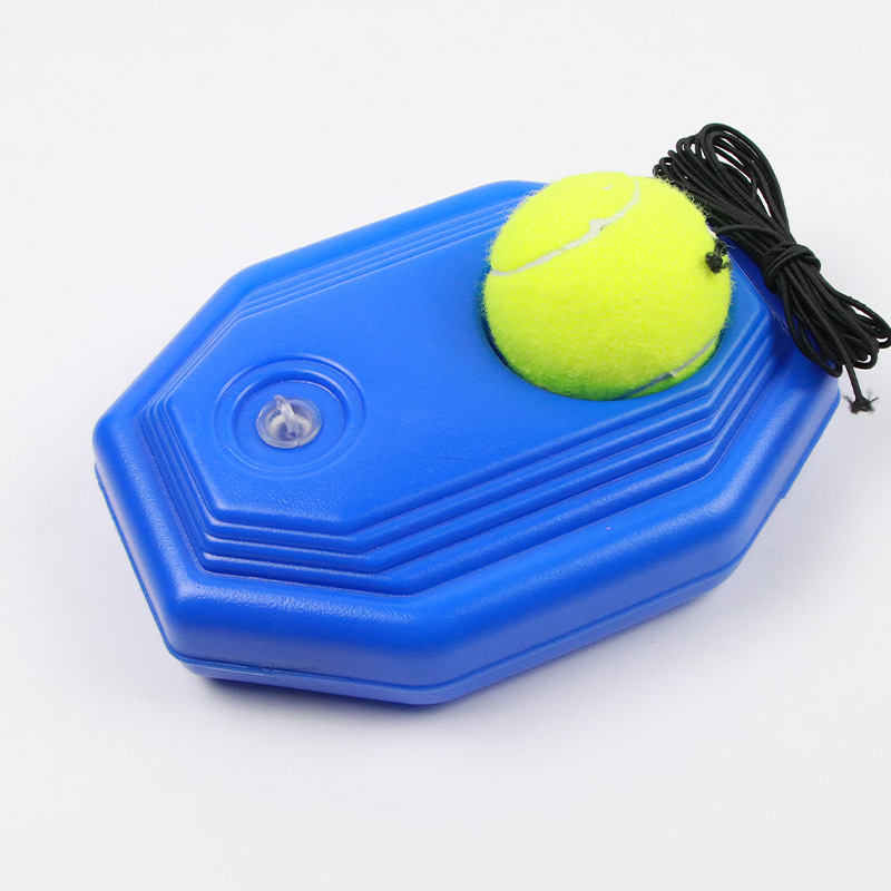 Picture of Tennis Training Base Single-Player Trainer Automatic Rebound Sparring Device Filled with Water and Sand, High Elasticity