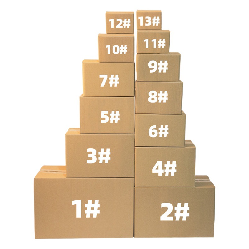 Express box spot Yiwu express carton wholesale half high carton packing carton whole bundle small carton postal carton