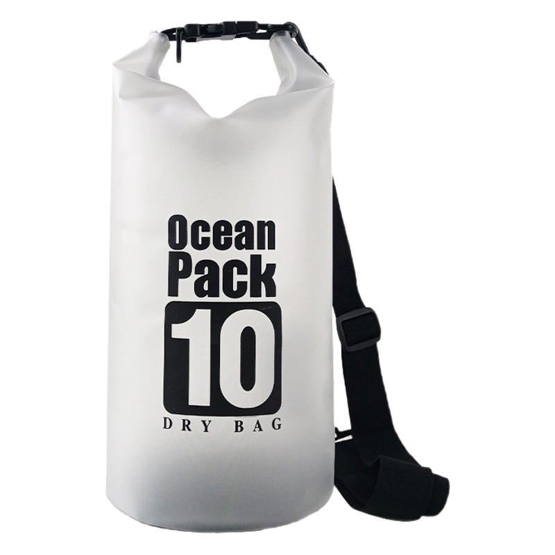 Towade Outdoor Pvc Transparent Waterproof Bucket Bag 10L Beach Rafting Swimming Waterproof Bag Portable Foldableing Storage Bag