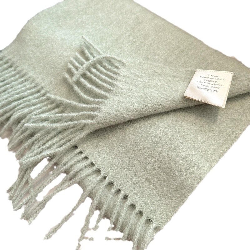 Picture of 2025 New Autumn and Winter Warm Scarf Women's Easiest for Match Long Pure Wool Scarf Men's Couple Style Spot Wholesale