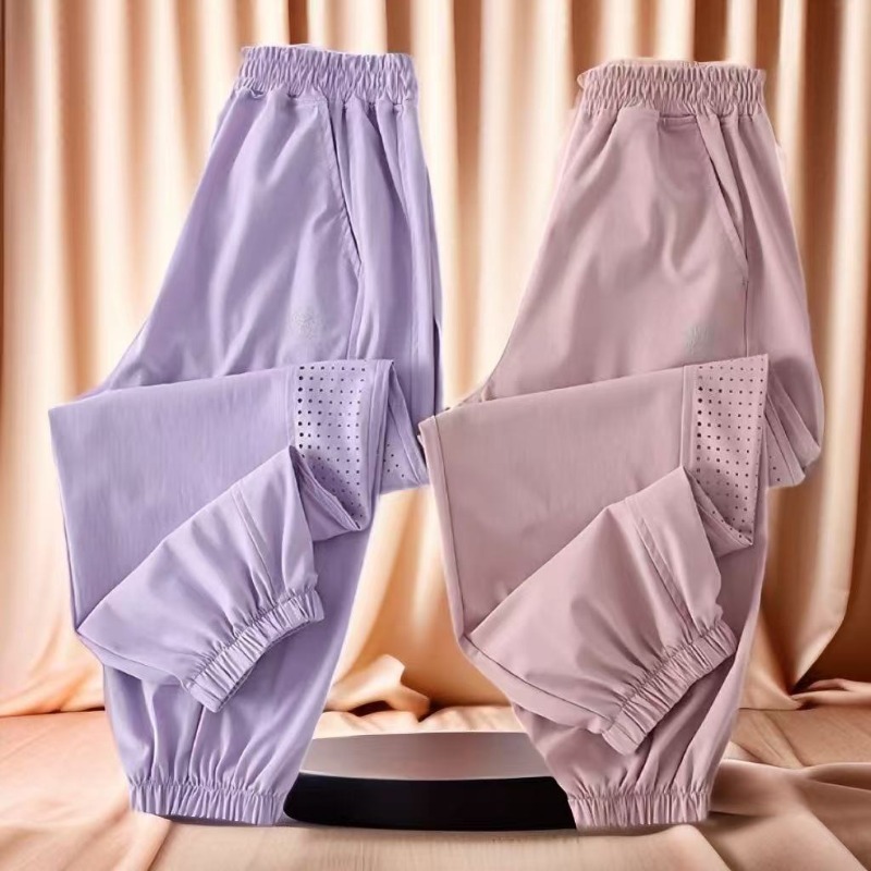 Girls' Pants Spring and Summer 2025 New Sports Pants Children's Anti-mosquito Casual Pants Large Children's Summer Quick-drying Pants Thin