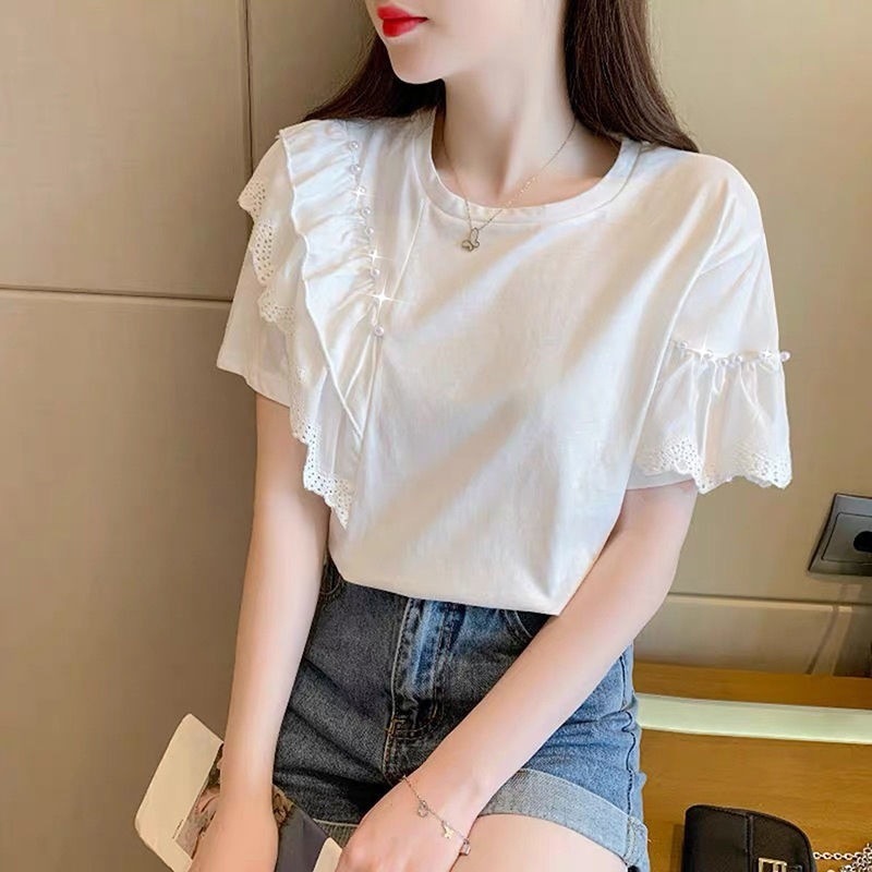 Picture of 2025 Summer New Design Beaded Heart Heavy Fashion Versatile Korean Version