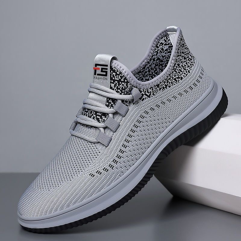 2025 Men's Shoes New Breathable Casual Shoes Light Men's sneaker Comfortable All-match Mesh Slip-on Casual Shoes