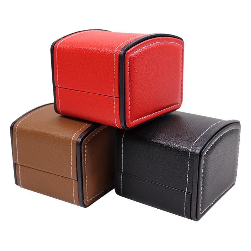 Arc Watch Box PU Watch Box Flip Watch Box Watch Box Storage Box in stock Wholesale
