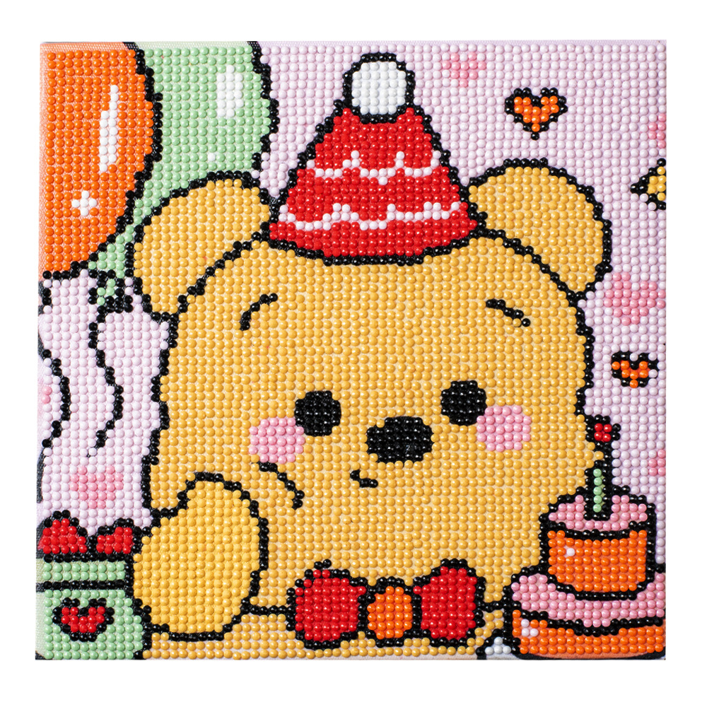 Picture of Original God New Diamond painting children student diy handmade diamond material package with frame Cartoon Cartoon educational toys