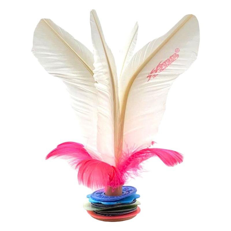 Authentic good friend Fire Bird large goose feather independent packaging shuttlecock removable shuttlecock good kick durable wholesale