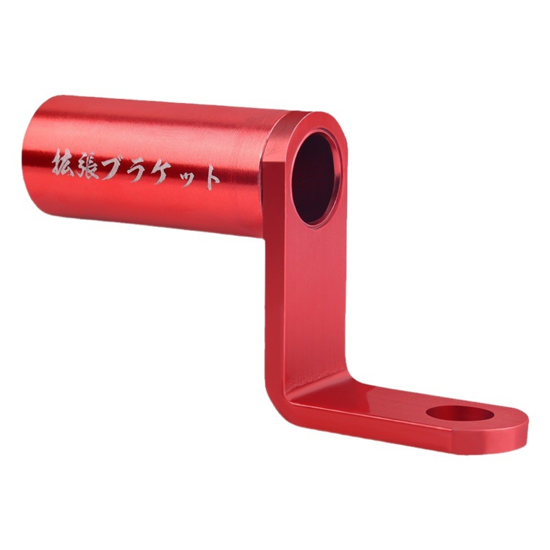 Wholesale electric car motorcycle extension bracket multi-use modified accessories aluminum alloy rearview mirror base expansion bracket