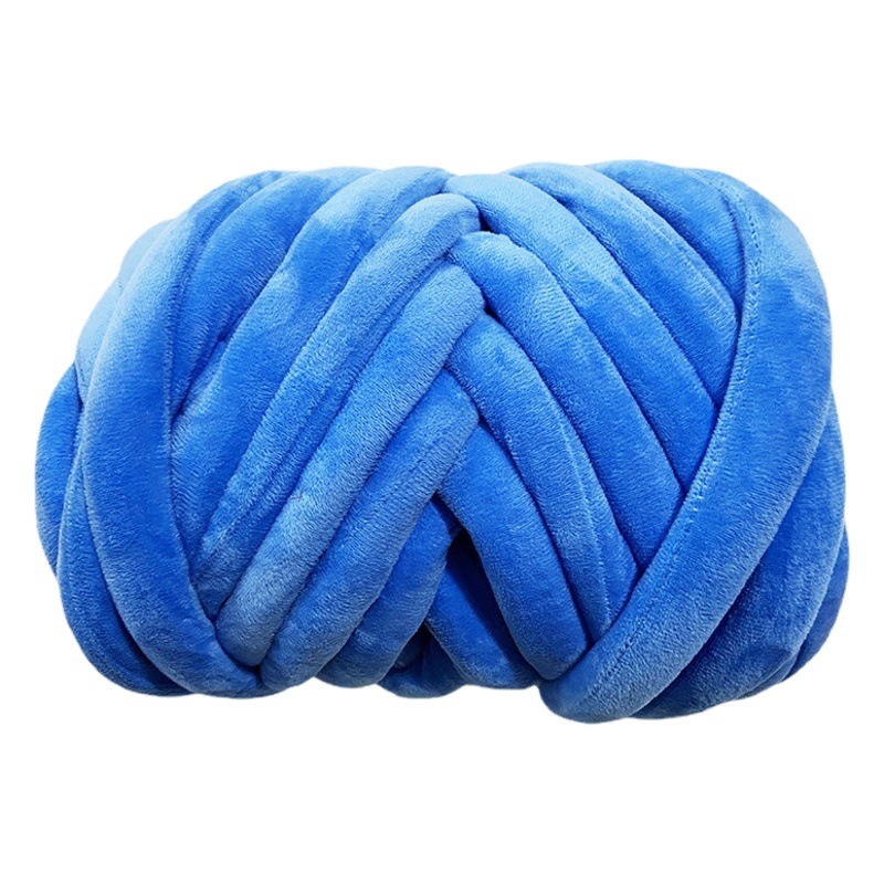 New super soft wool core-filled cotton machine washable 3cm core-filled flannel strip line ohhio core-covered line DIY braided line