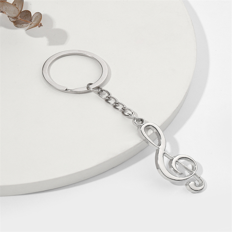 Picture of Jewelry Accessories Retro Alloy Note Small Pendant Music Peripheral Earrings Necklace Bracelet Material