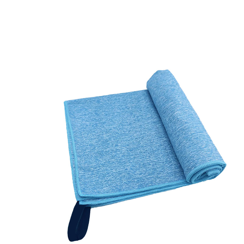Picture of Quick-Drying Beach Towel Multi-Color Portable Quick-Drying Fitness Sports Towel Outdoor Beach Towel Mesh Bag