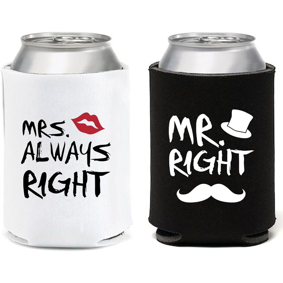 Cross-border Black and White Halloween Mr and Ms Diving Cup Set Bride and Groom Wedding Bachelor Party