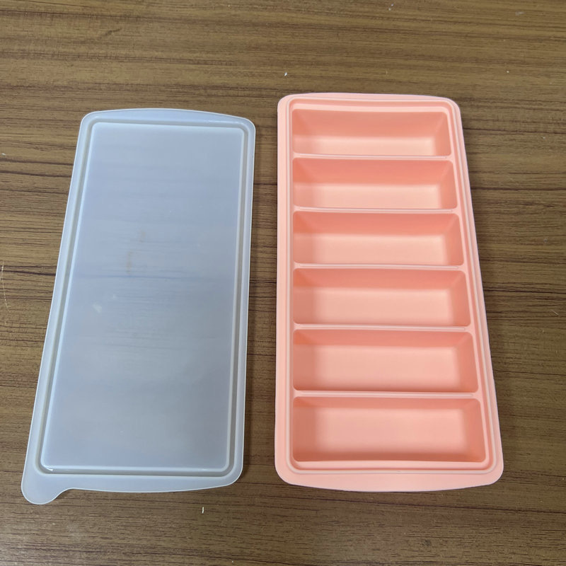 Picture of Summer Ice Cube Mold Silicone 6-grid Long Strip Ice Mold DIY Home Bar Edible Ice Cube Refrigerator Ice Maker