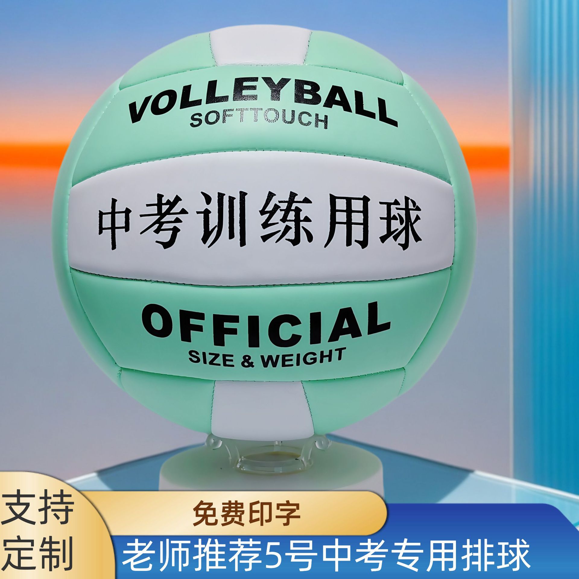 Picture of Senior high school entrance examination sports special volleyball No.5 competition training junior high school 4 primary school students young men and women soft hard volleyball wholesale