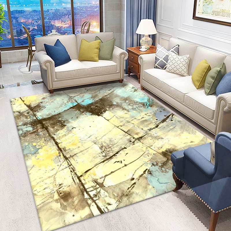 Picture of Home Carpet Simple Nordic ins Style Office Carpet Full Bed Floor Mat Bedroom Living Room Carpet Floor Mat