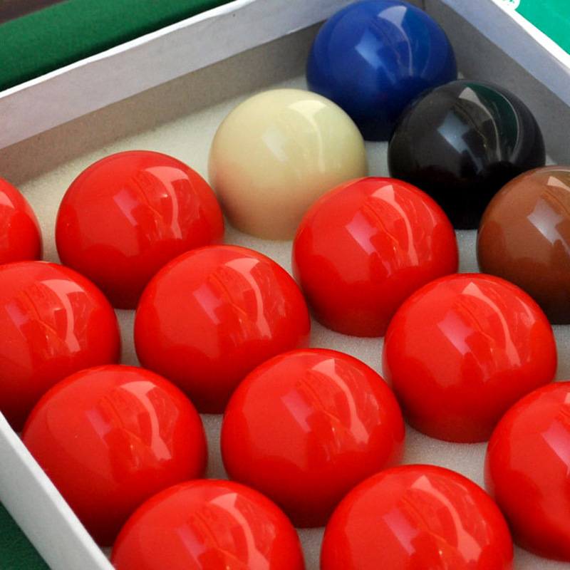 Picture of Direct selling English snooker table 52mm solid resin adult standard billiard accessories training ball batch