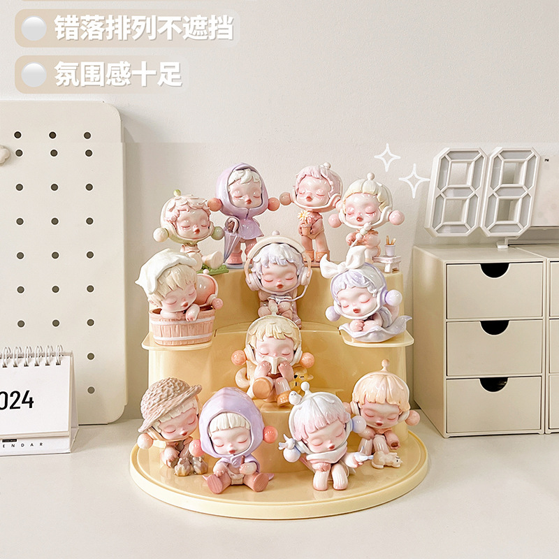 Picture of Bubble Mate Display Box Dustproof Lego Ornaments Hand-held Display Cabinet Blind Box Display Stand Storage Transparent Acrylic