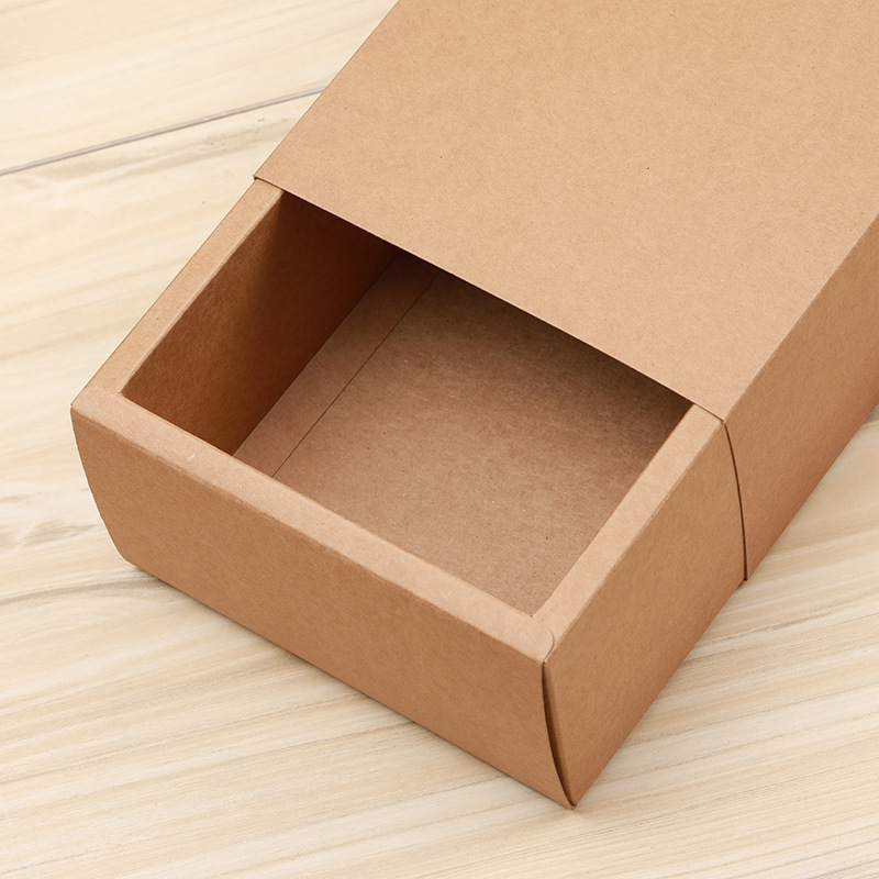 Picture of Kraft Paper Box Pvc Frosted Packaging Box Transparent Underwear and Socks Gift Box Tea Flower Tea Gift Box Customization Event
