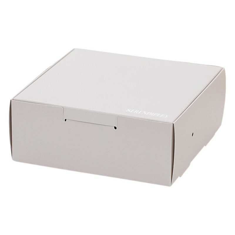 Ru Kiln series dessert packing box Single Grain three grains 4 Palace grid 6 Palace lattice sweet packing box mousse cut block takeaway box
