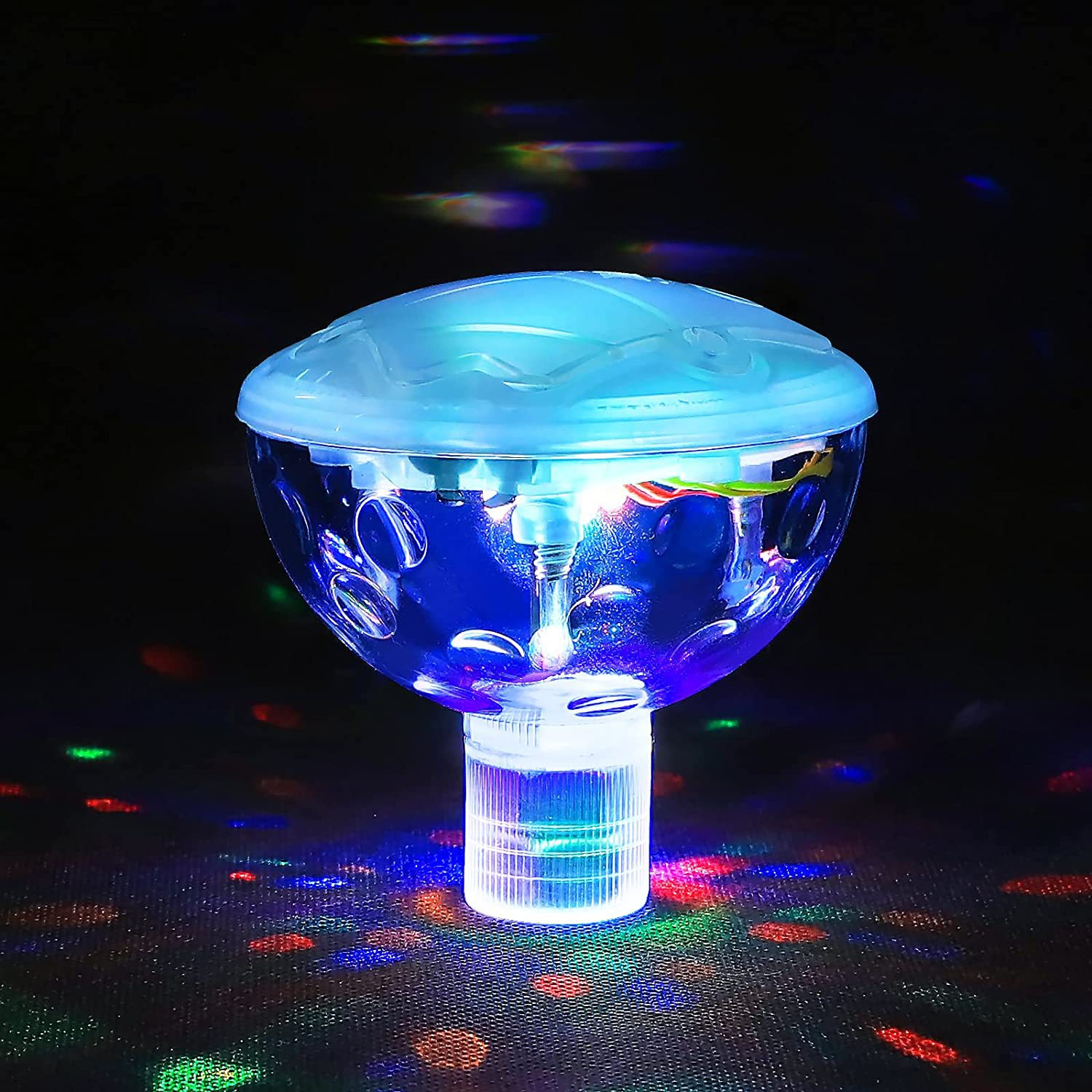 2023 New Creative Pool Atmosphere Light Colorful Waterproof Smart Bath Light Floating Light Children's Play Night Light