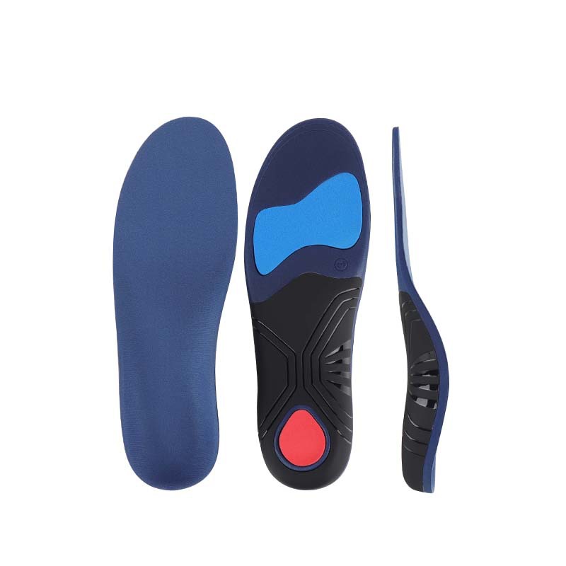 Sports Insoles Are Highly Elastic, Shock-Absorbing, Sweat-Absorbent, Deodorant, Comfortable and Not Tired after Standing for a Long Time. Arch Support Corrects Flat Foot Insoles