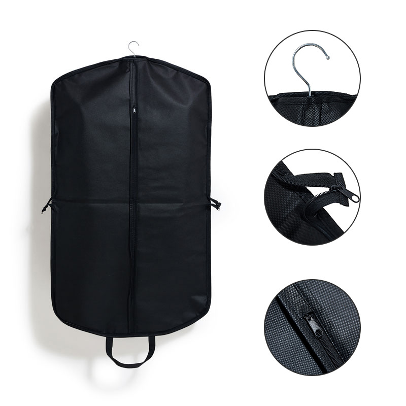 Picture of Guangzhou Suit Bag, Suit Storage Bag, Non-Woven Fabric Formal Wear Uniform Hanging Bag, Clothing Dust Cover, Hanging Type