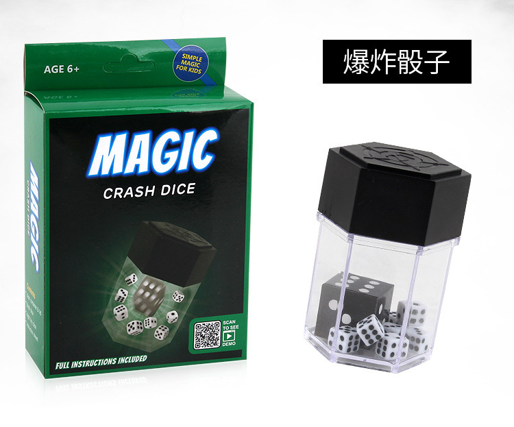 Picture of Cross-border Amazon New Strange Close-up Stage Props Children's Magic Toys Multiplayer Coin Dice Table Game suit