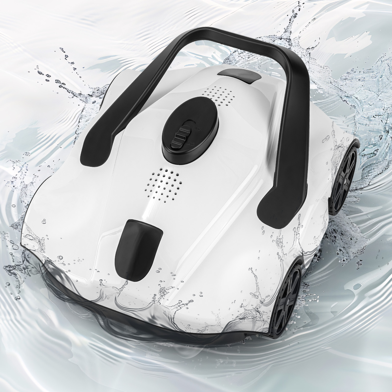 Picture of Swimming pool automatic suction machine automatic wireless underwater vacuum cleaner cleaning robot underwater cleaning equipment